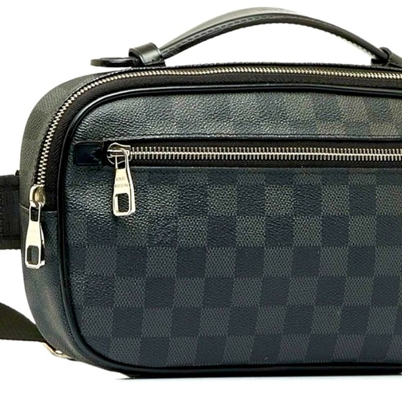 Louis Vuitton Damier Graphite Ambler with dustbag🖤🩶🖤🩶🖤EUC MB0158 - Picture 1 of 11